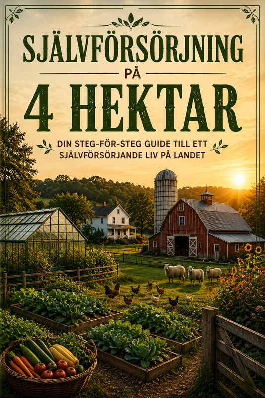SJÄLVFÖRSÖRJNING PÅ 4 HEKTAR
